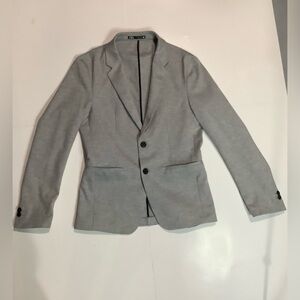 Zara Grey Blazer with Button Detail